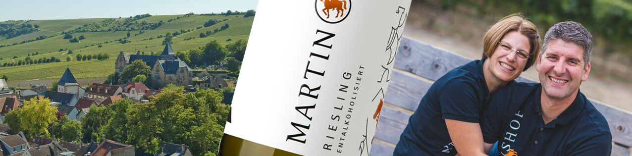 Alkoholfreier Wein vom Weingut Martinshof, Rheinhessen, kaufen.