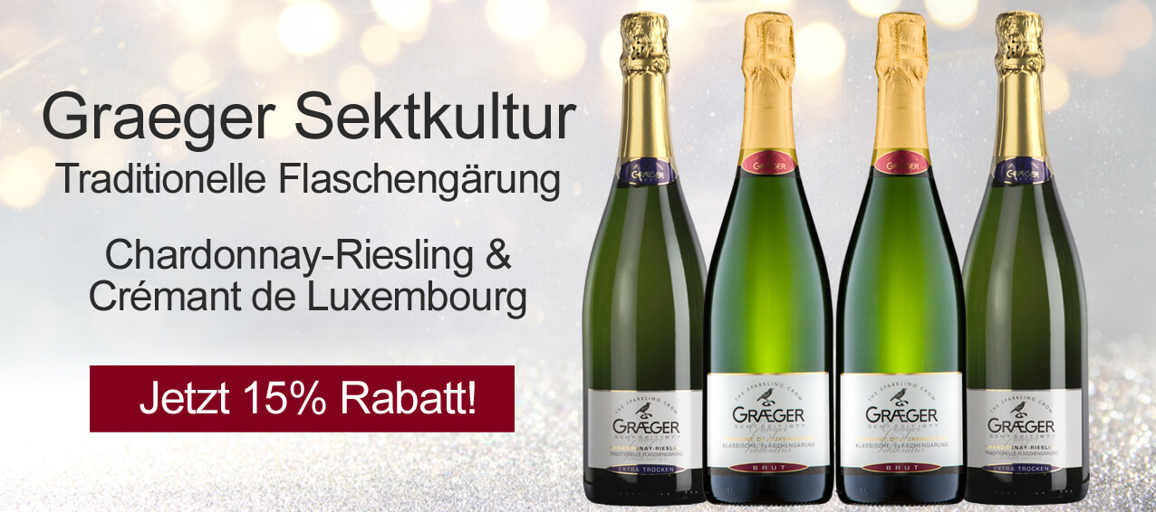 Graeger Premium Sekt Flascheng�rung im Angebot